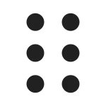 Re Order Dots SVG Icon